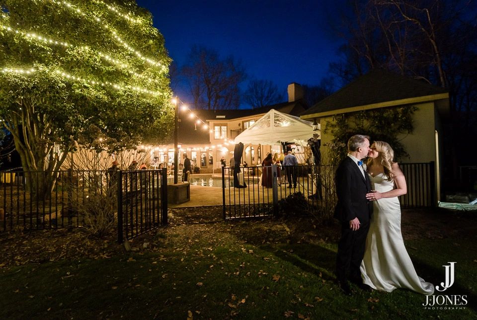 Wedding party outdoor